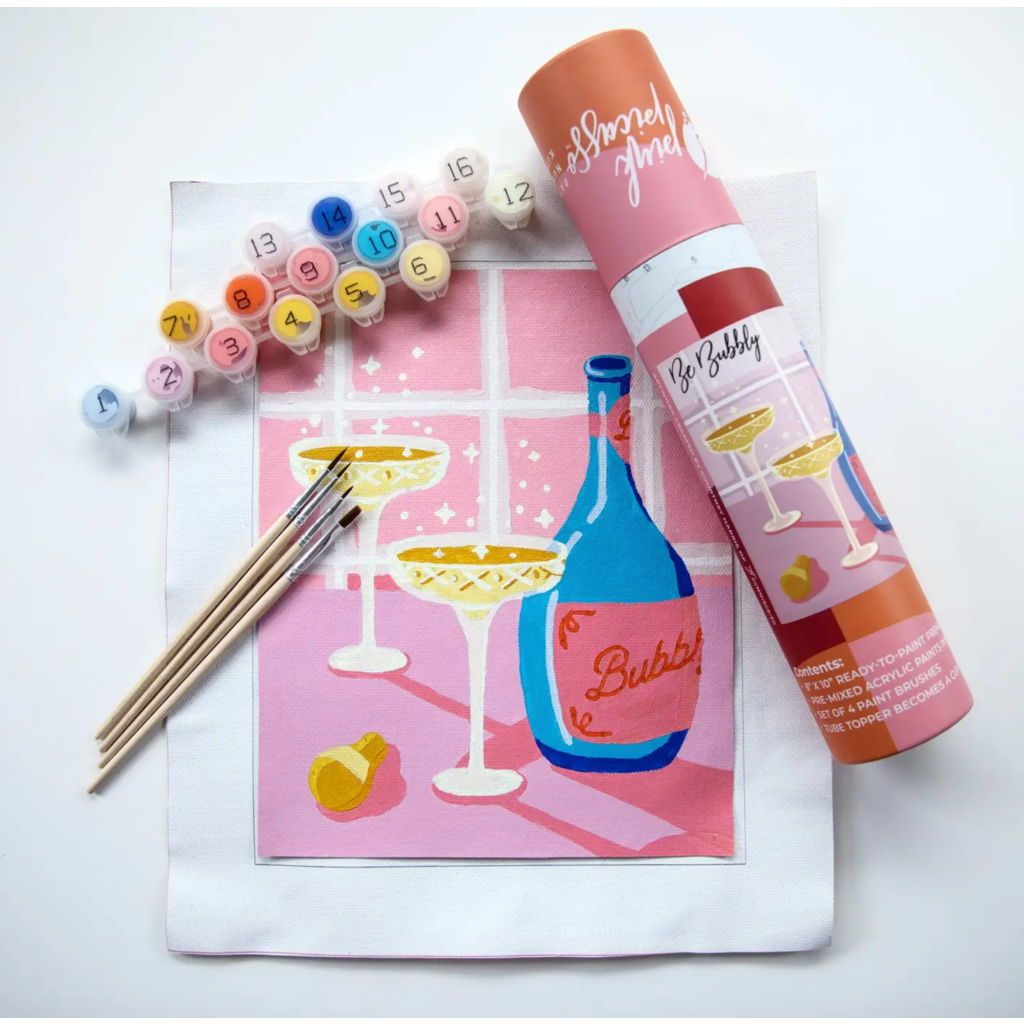 Be Bubbly Paint By Numbers Kit