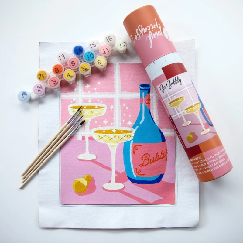 Be Bubbly Paint By Numbers Kit