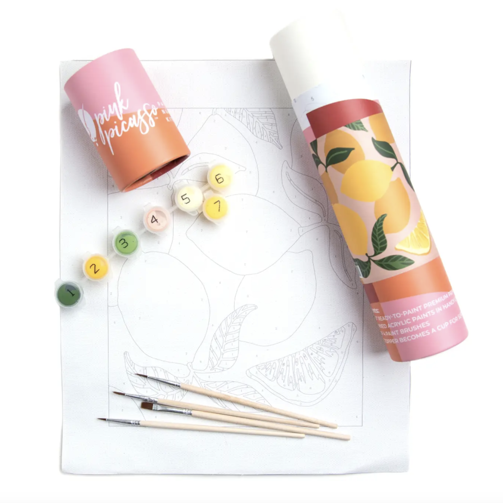 Be Zesty Paint By Numbers Kit
