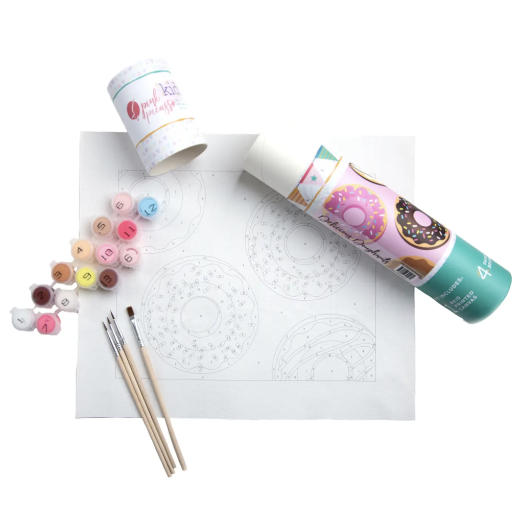 Delicious Doughnuts Paint By Number Kit