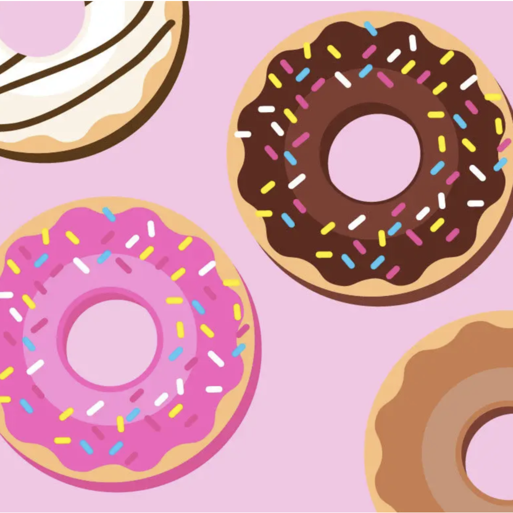 Delicious Doughnuts Paint By Number Kit