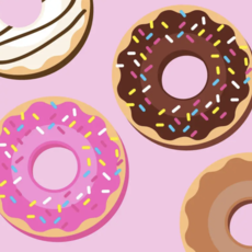 Delicious Doughnuts Paint By Number Kit