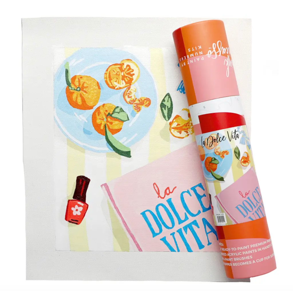 La Dolce Vita Paint By Numbers Kit