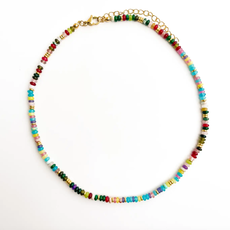 Sunset Dreams Gemstone Bead Necklace