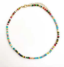 Sunset Dreams Gemstone Bead Necklace