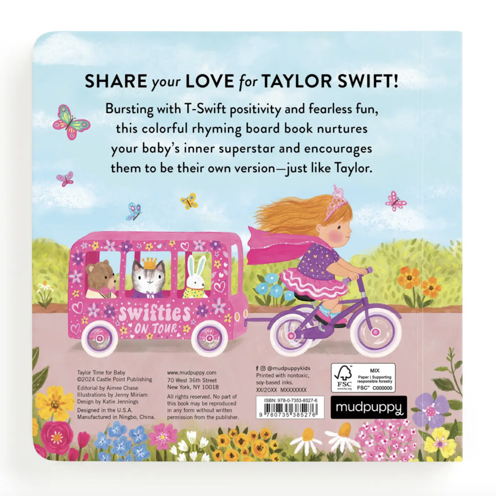 Taylor Time For Baby Board Book