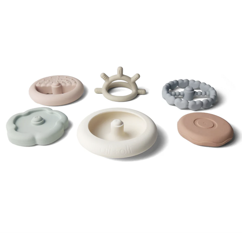 Sun Soft Silicone Stacking Ring Tower