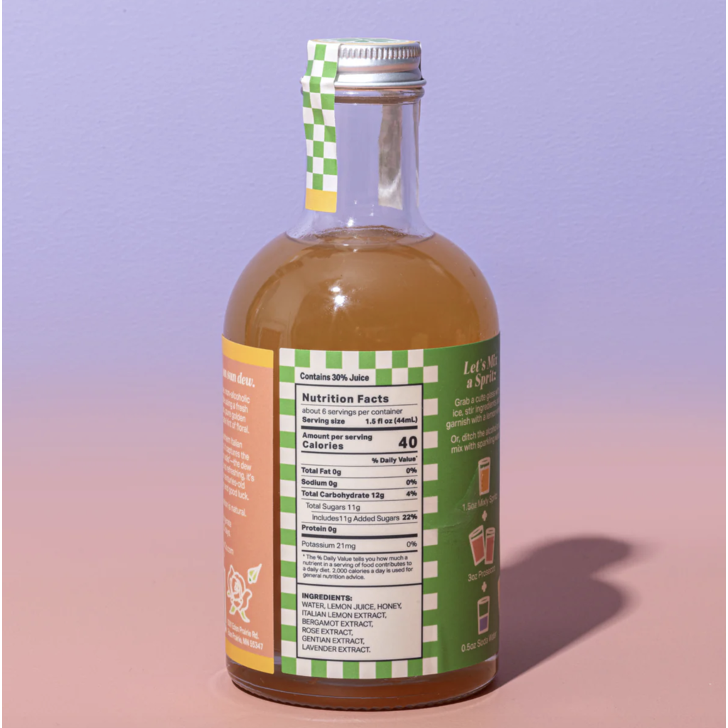 Italian Lemon & Rose Spritz Mixer