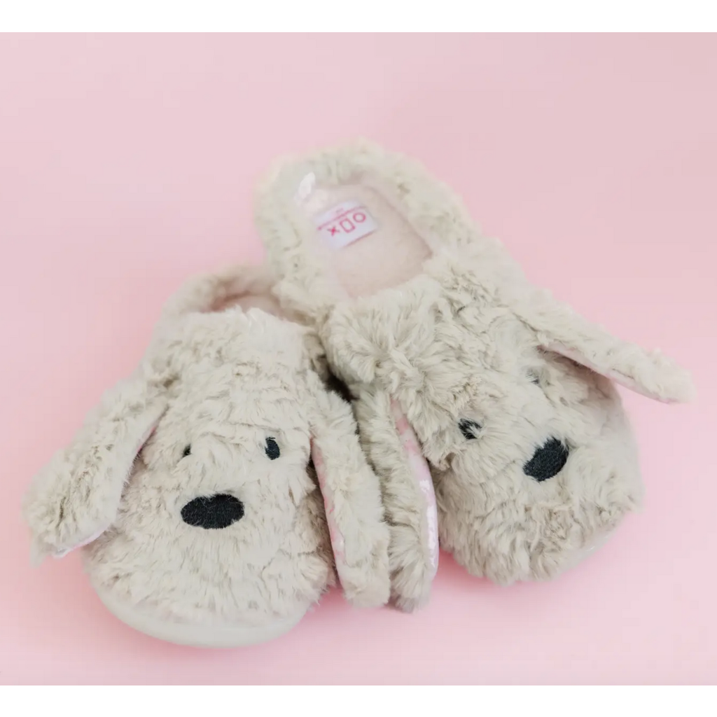 Puppy Love Plush Dog Animal Slippers