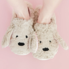 Puppy Love Plush Dog Animal Slippers