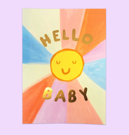 Hello Baby Sunshine Card
