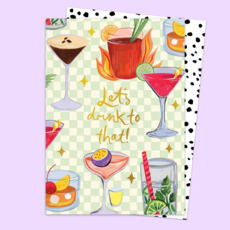 Let's Drink To That Card