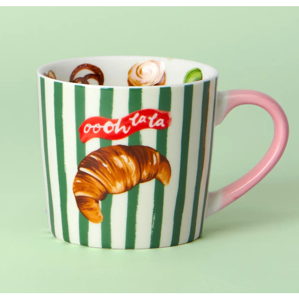 Oooh La La Croissant Mug