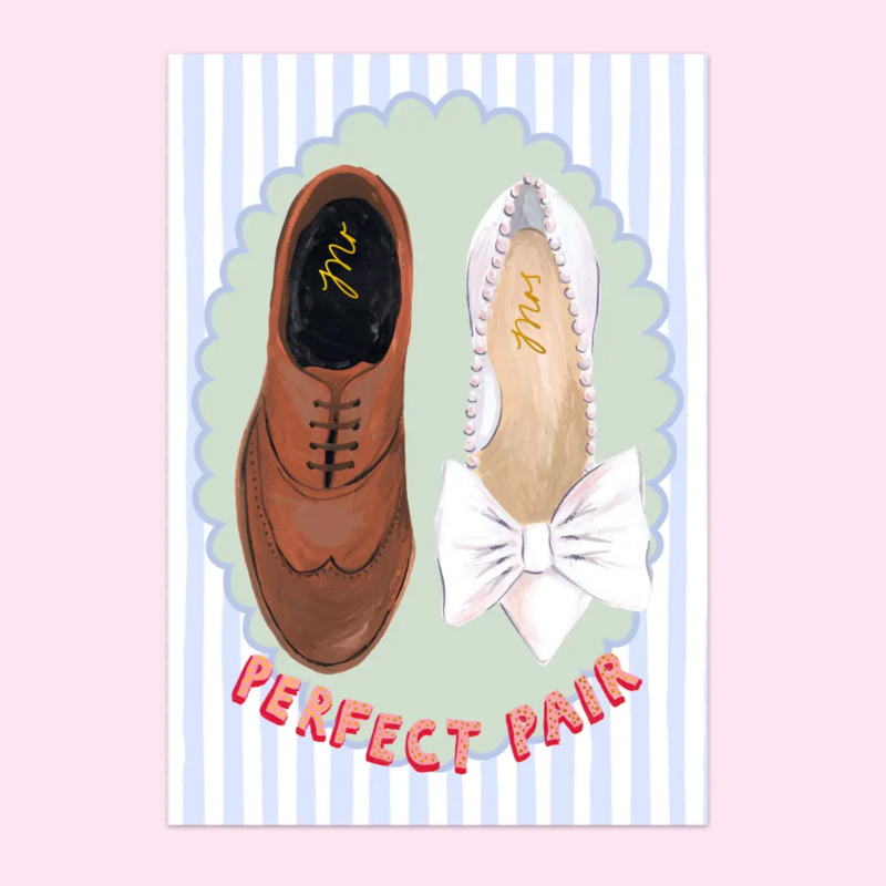 Perfect Pair Wedding Card