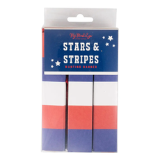 Red White & Blue Fan Paper Banner