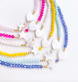 Twinkle Star & Heart Beaded Bracelet