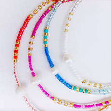 Sprinkles Beaded Pearl Bracelets