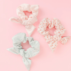 Silky Hair Bow Scrunchie