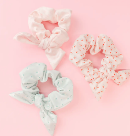 Silky Hair Bow Scrunchie