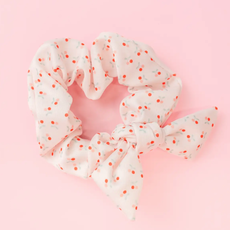 Silky Hair Bow Scrunchie