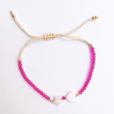 Twinkle Star & Heart Beaded Bracelet
