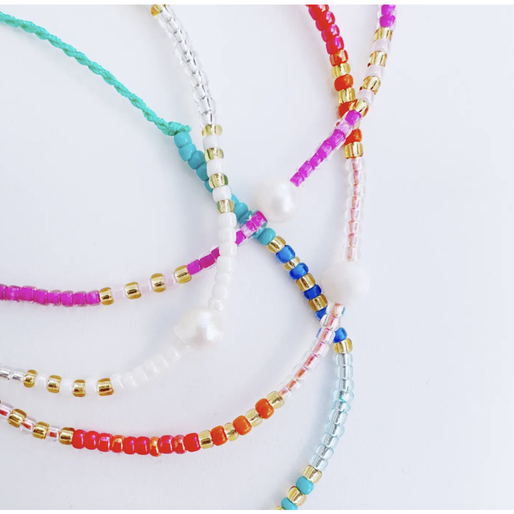 Sprinkles Beaded Pearl Bracelets