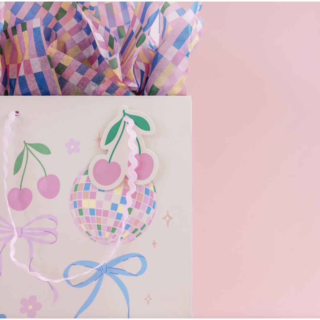 Bright Stripes Tissue Paper - Pack of 8 Sheets