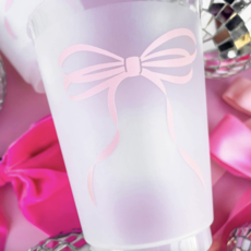 Pink Bow Cups (set of 6)
