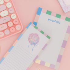 You Got This Colorful Stripe Notepad