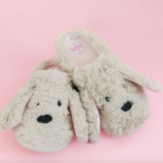 Puppy Love Plush Dog Animal Slippers