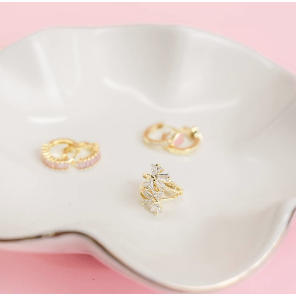 Coquette Bow Huggie Earring