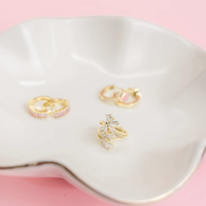 Coquette Bow Huggie Earring