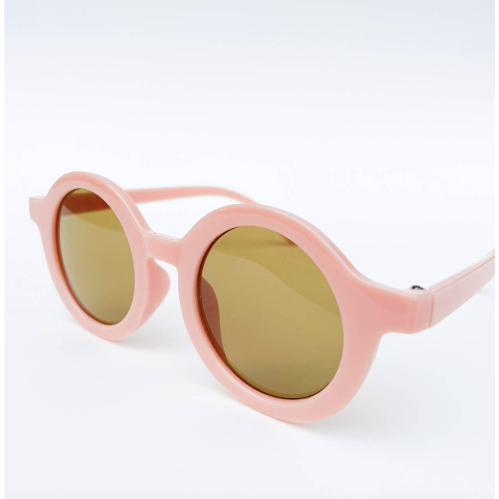 Retro Coral Kids Sunglasses