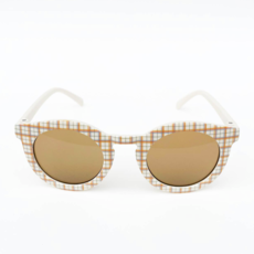 Retro Plaid Kids Sunglasses