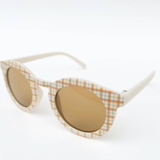 Retro Plaid Kids Sunglasses