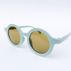 Retro Sea Glass Kids Sunglasses