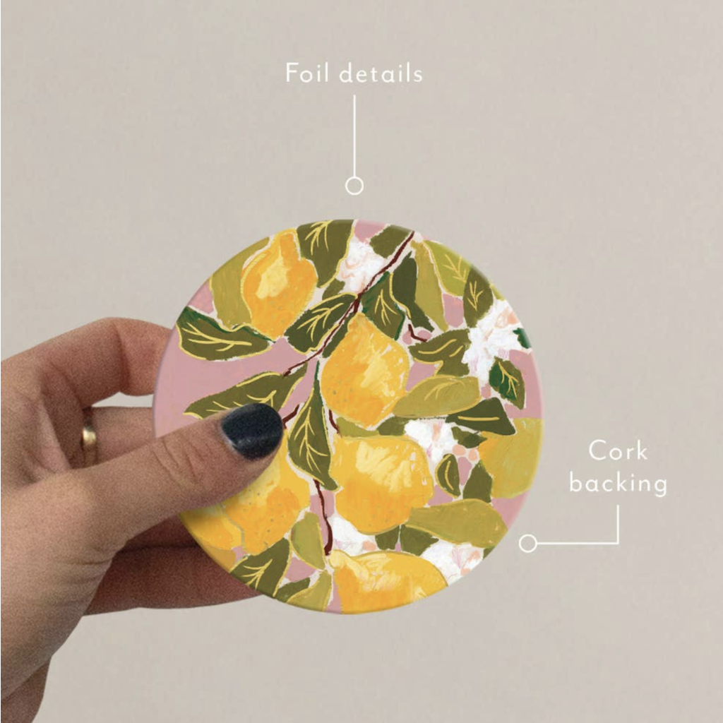 Lemon Coaster