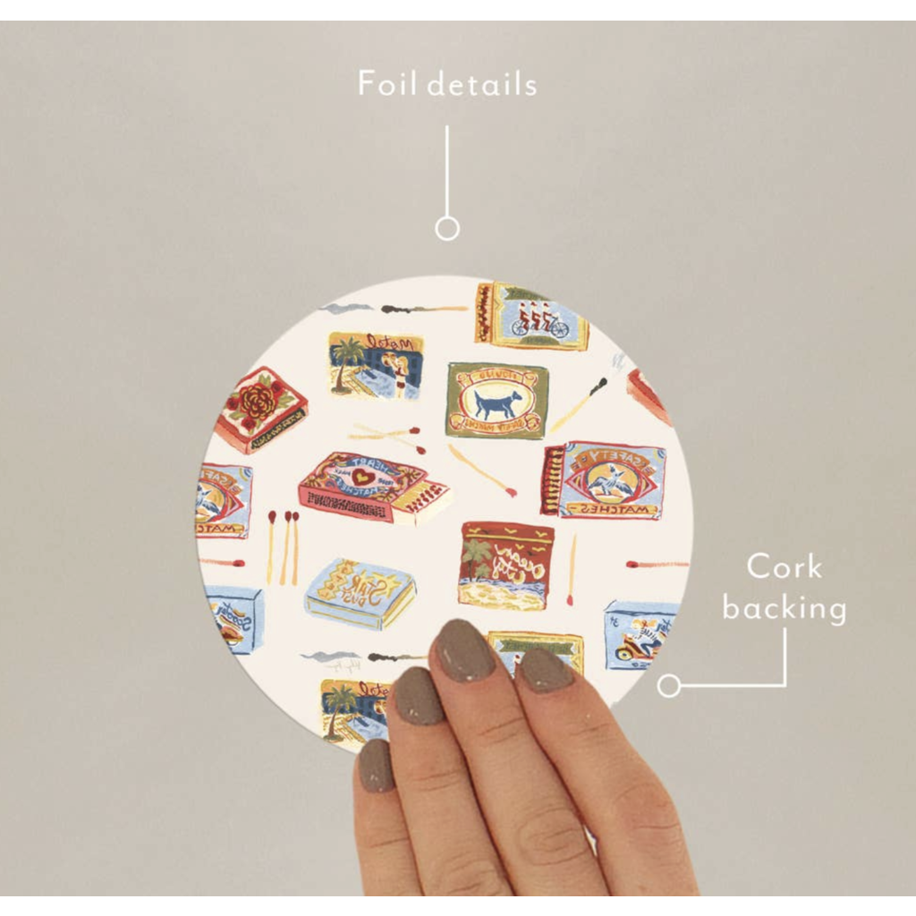 Matchbooks Coaster