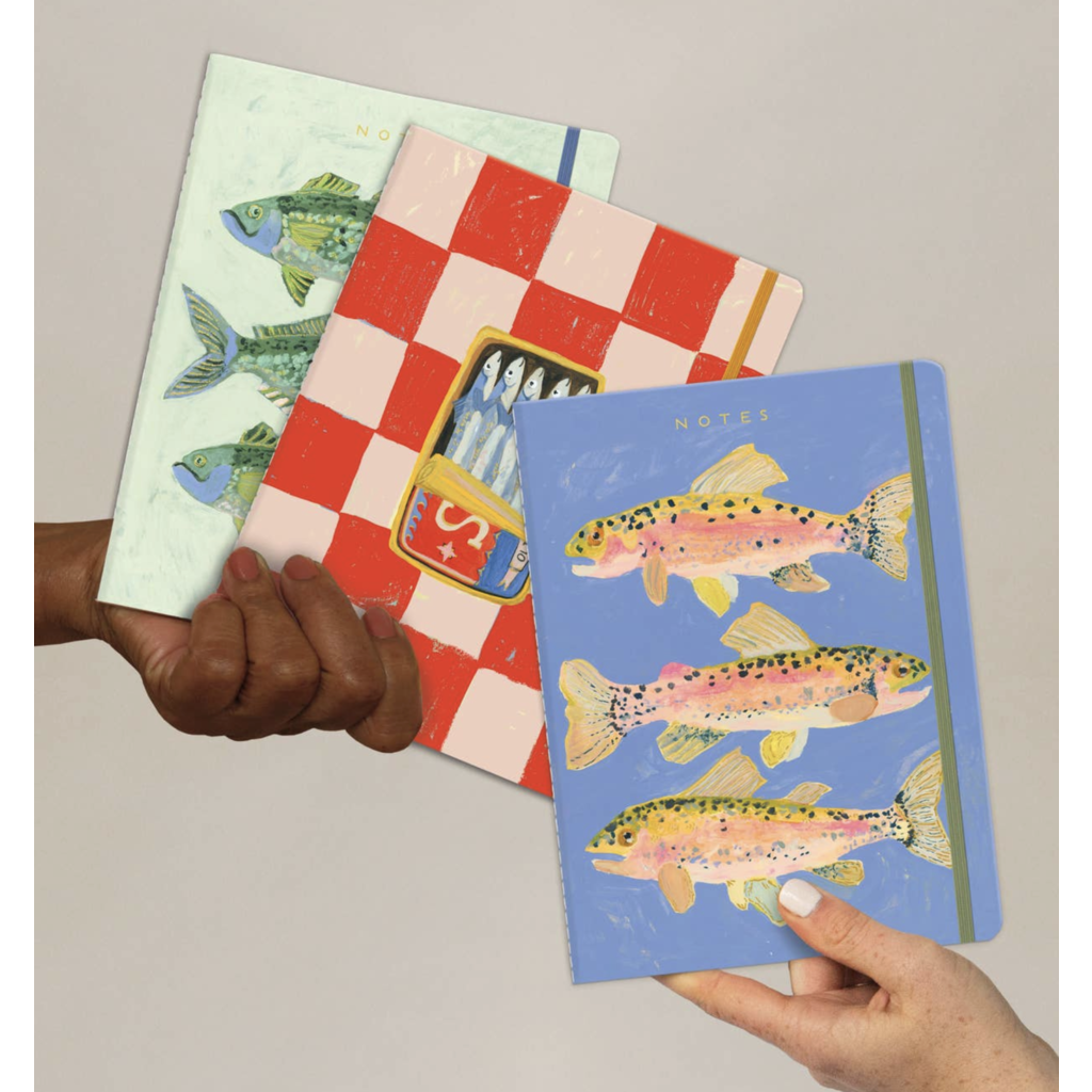 Three Fish Trio Notebook Set