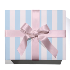 Pastel Blue/Blush Wrapping Paper Sheet