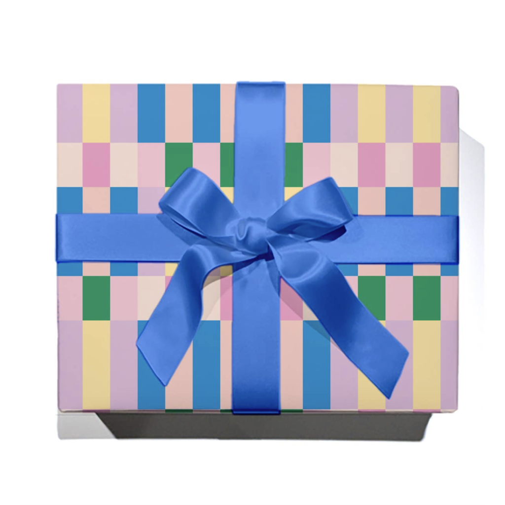 Bright Stripe Wrapping Paper Sheet