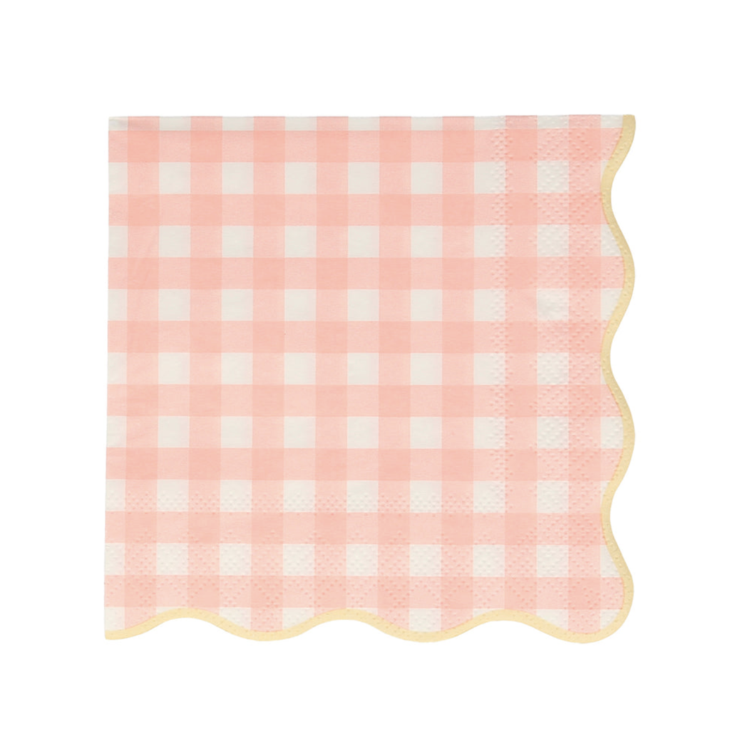 Gingham Small Napkins
