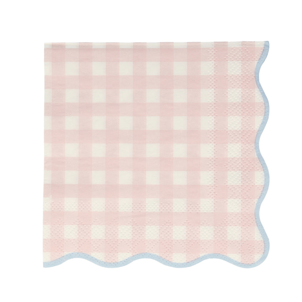 Gingham Small Napkins