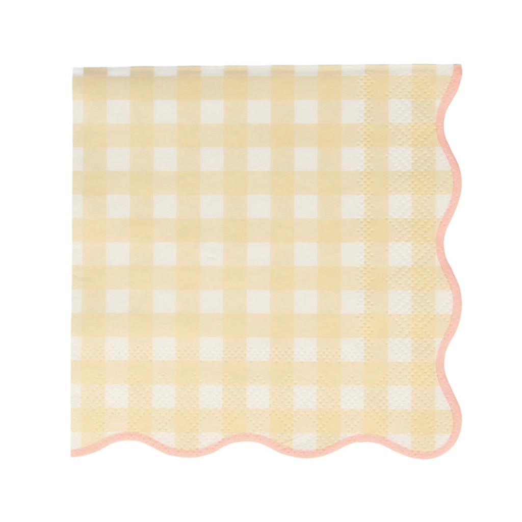 Gingham Small Napkins