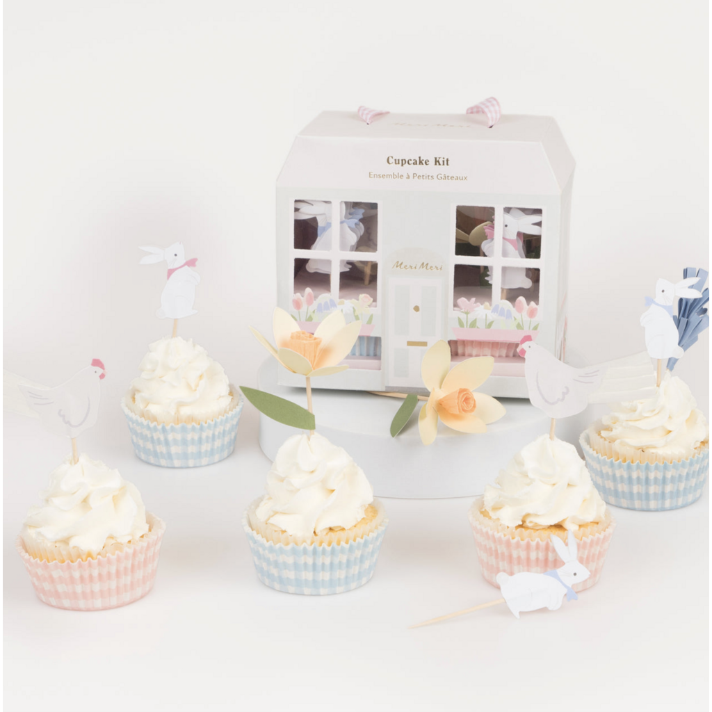 Easter Cottage Cupcake Kit