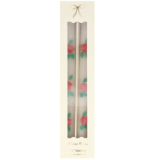 Rose Taper Candles
