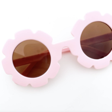 Bubblegum Pink Daisy Day Flower Sunglasses