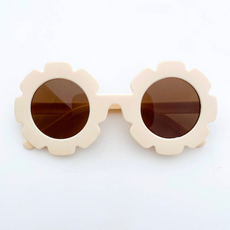 Latte Daisy Day Flower Sunglasses