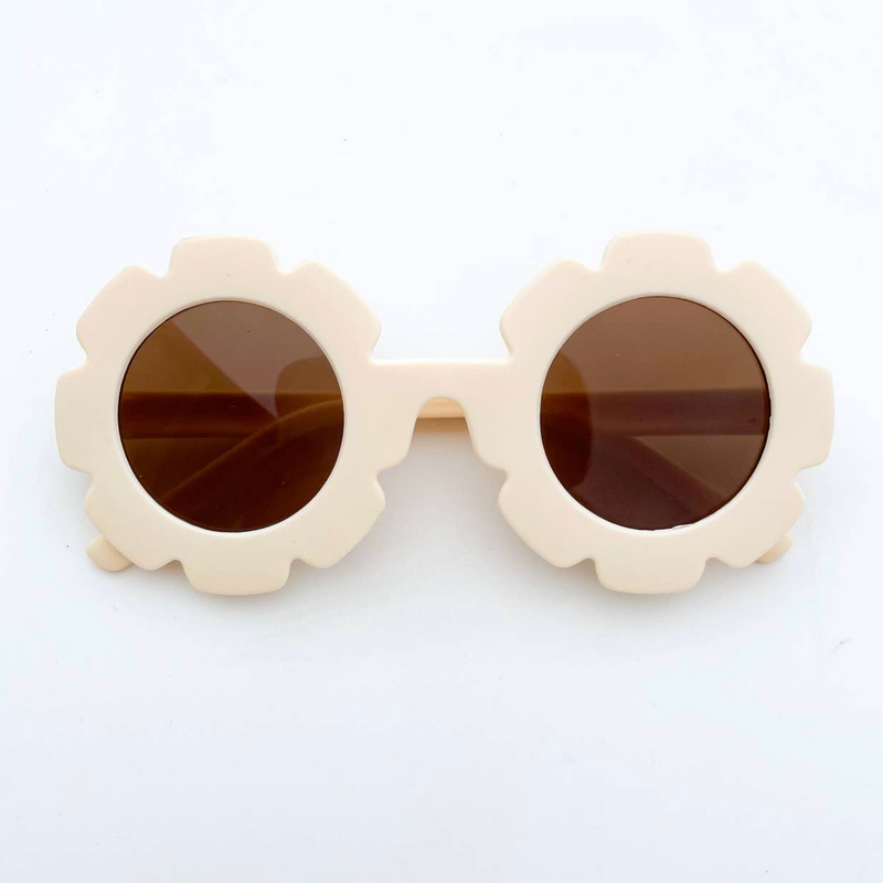 Latte Daisy Day Flower Sunglasses