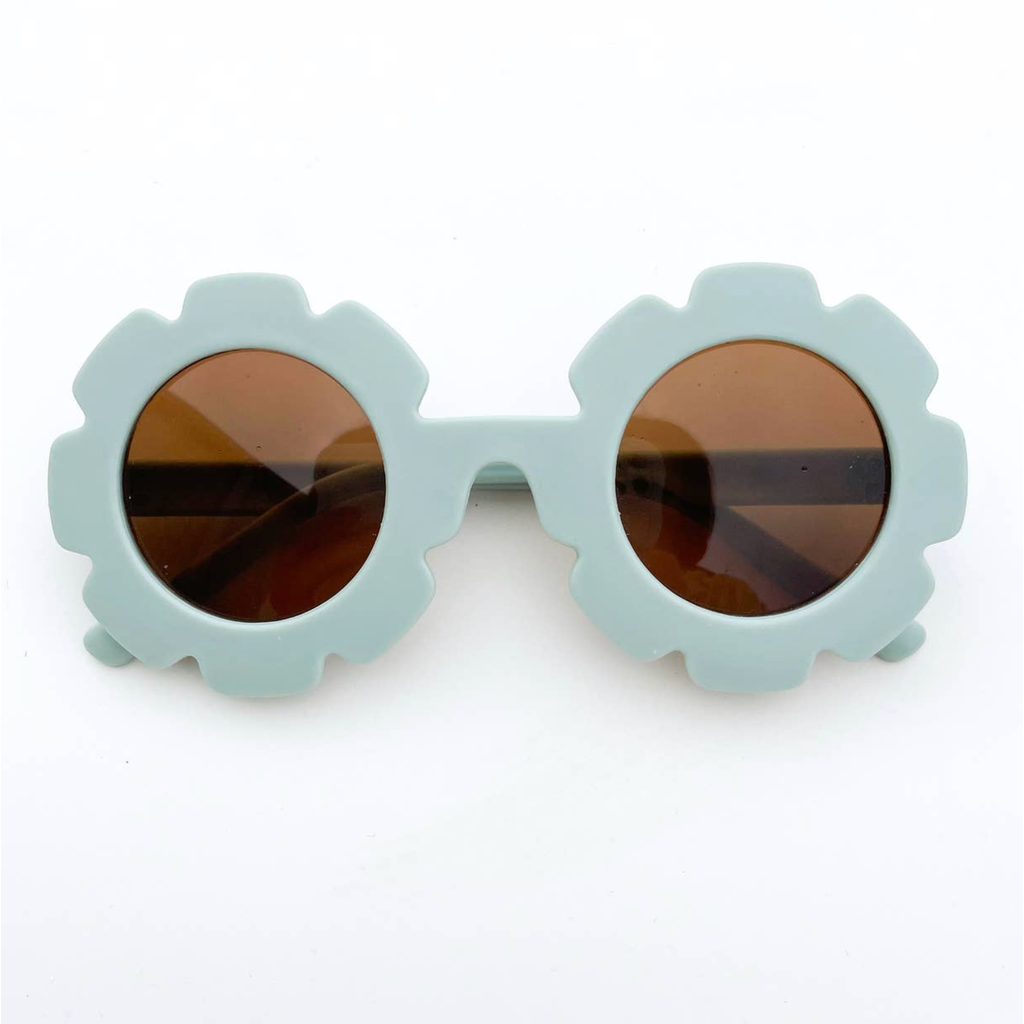 Mint Daisy Day Flower Sunglasses